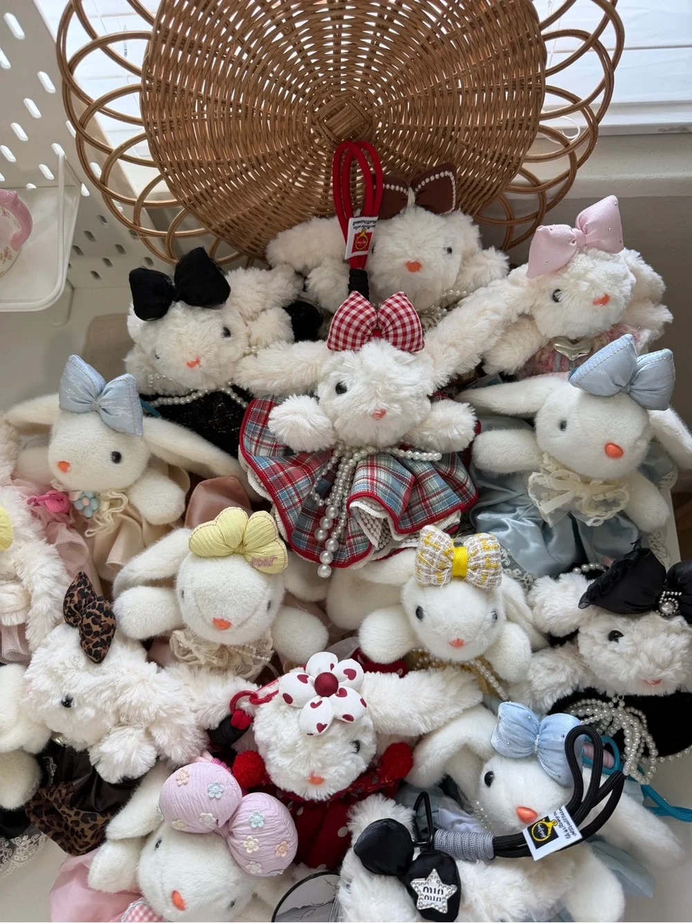 16 pcs -Cute Bunny Plush Charm BundleBrand new, never used